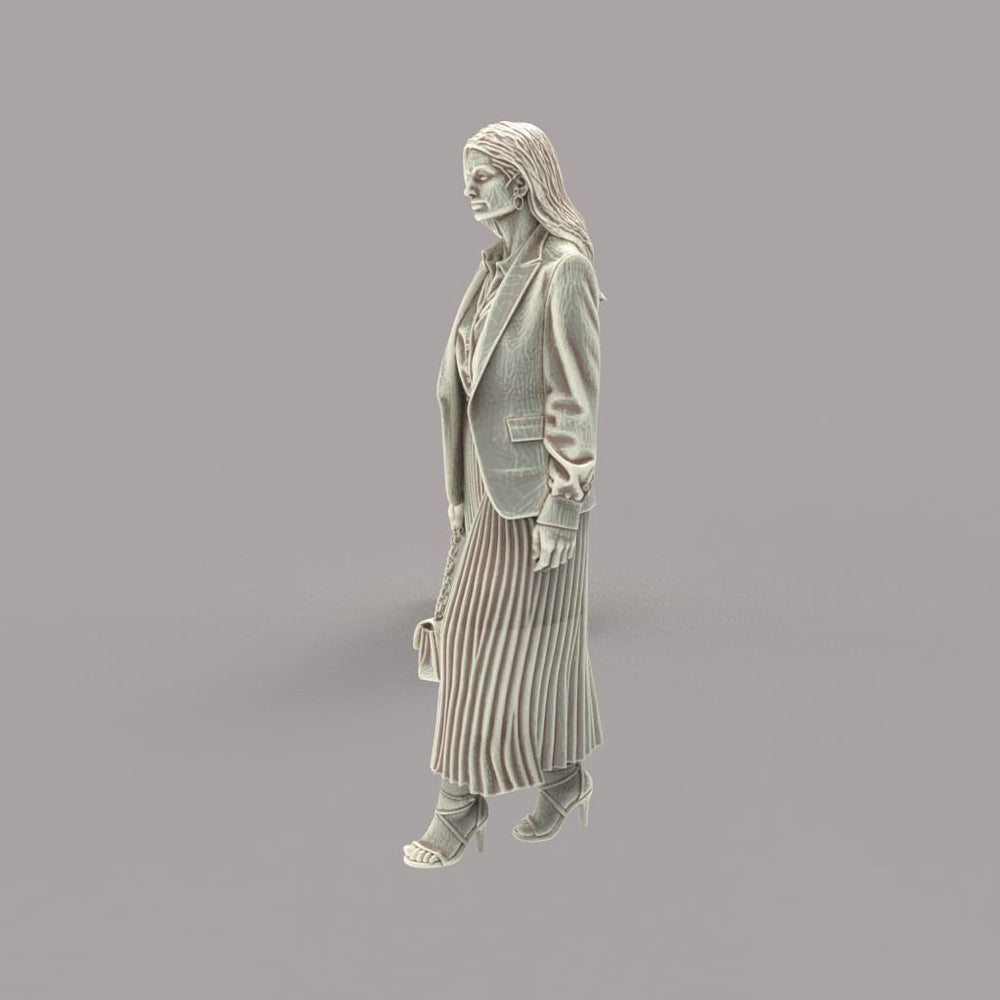 MM4191 Female in Pletted Skirt Figure