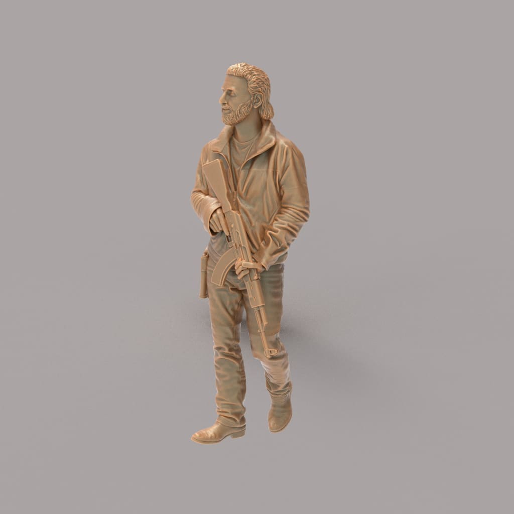 MM4196 Rick Grimes Walking Dead Figure