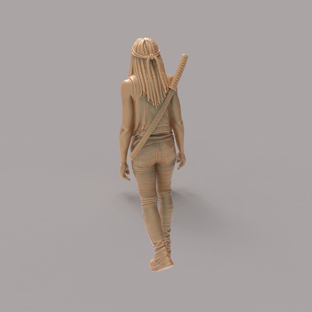 MM4198 Michonne Walking Dead Figure