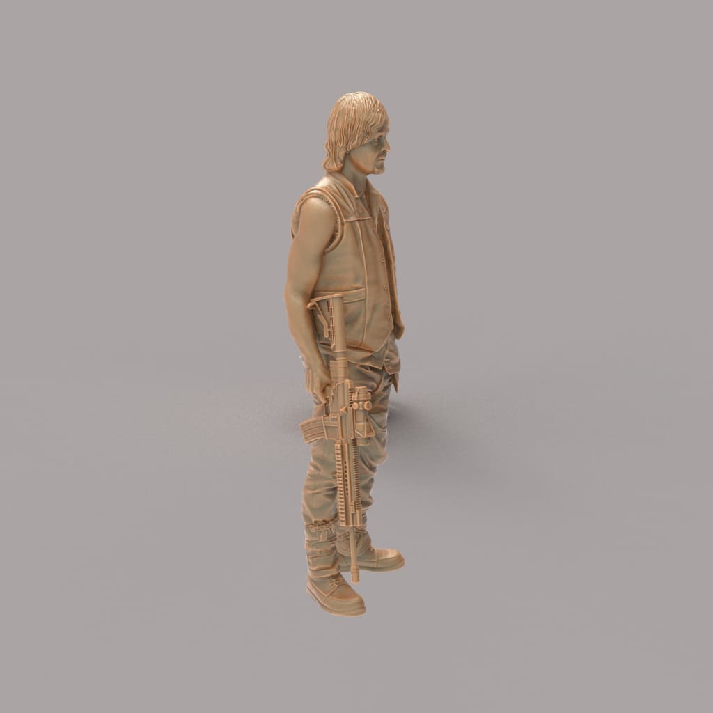 MM4199 Daryl Dixon Walking Dead Figure