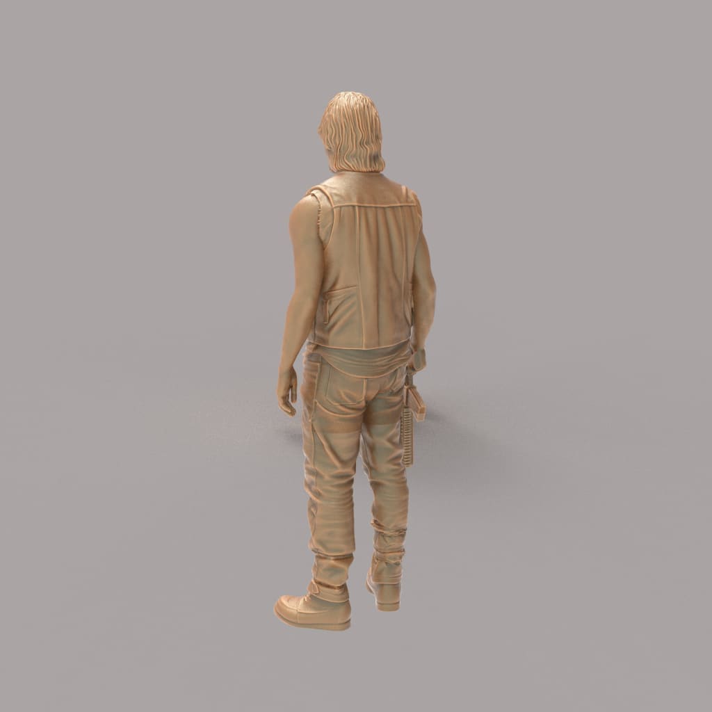 MM4199 Daryl Dixon Walking Dead Figure