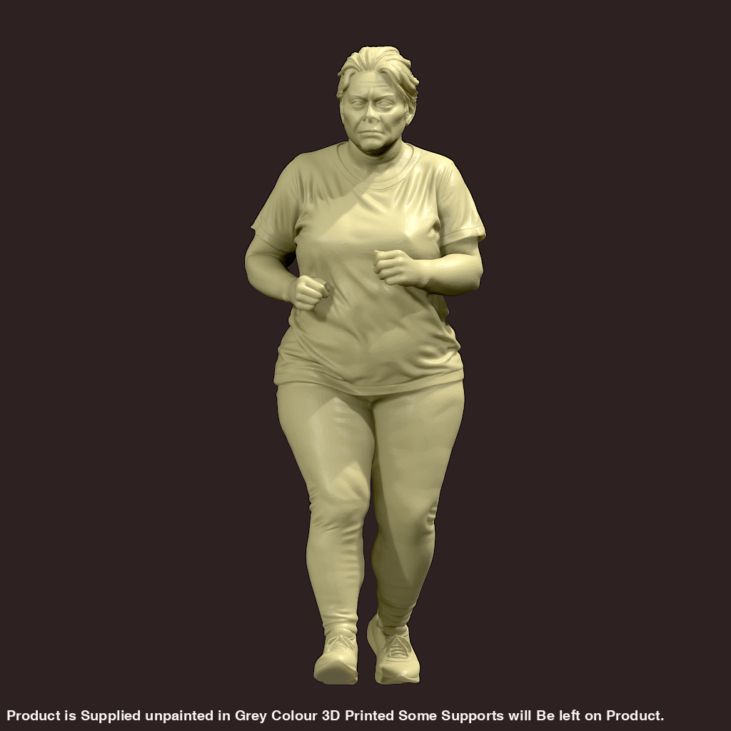 MM4201 Older Female Jogging Figure