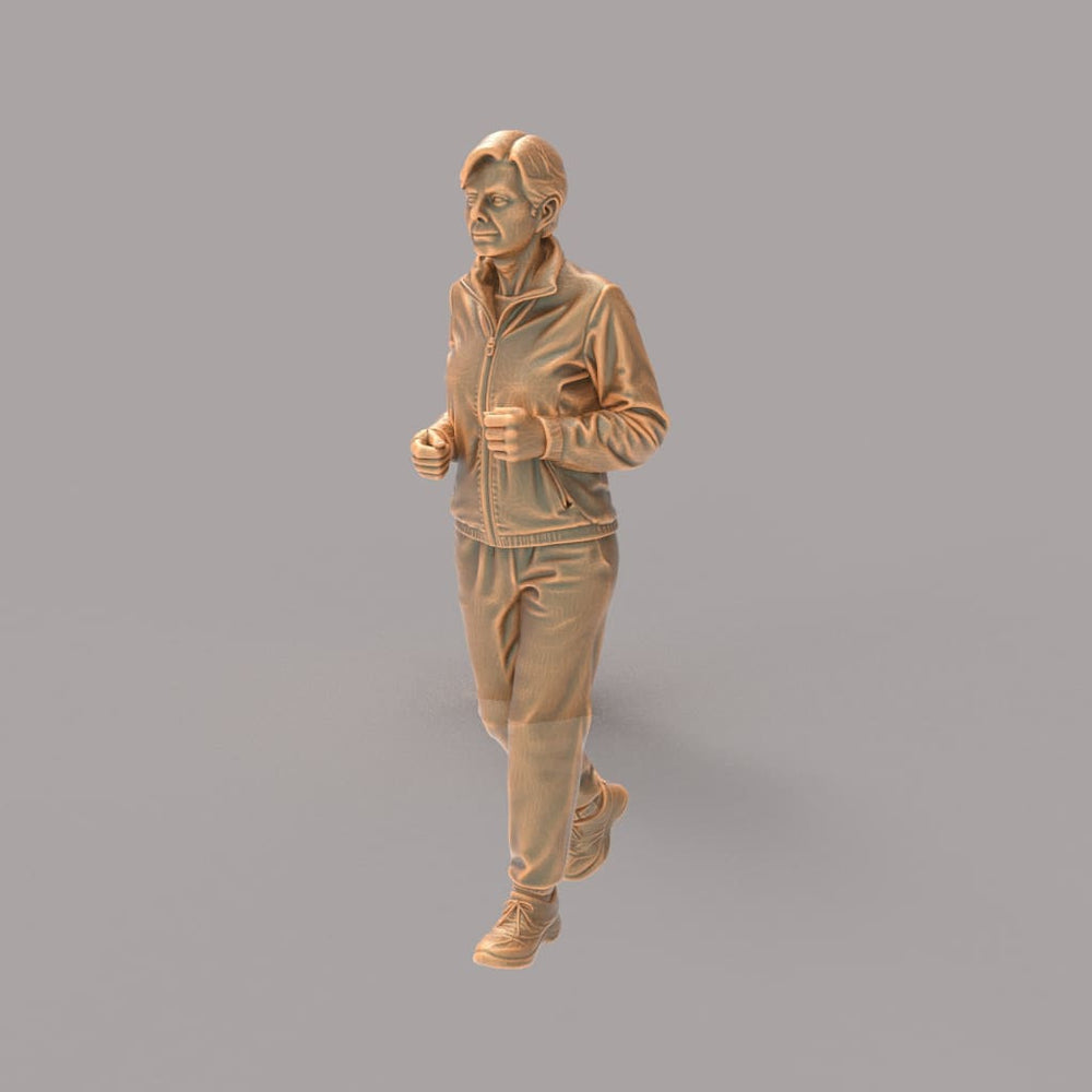 MM4202 Female in Jogging Suit Figure