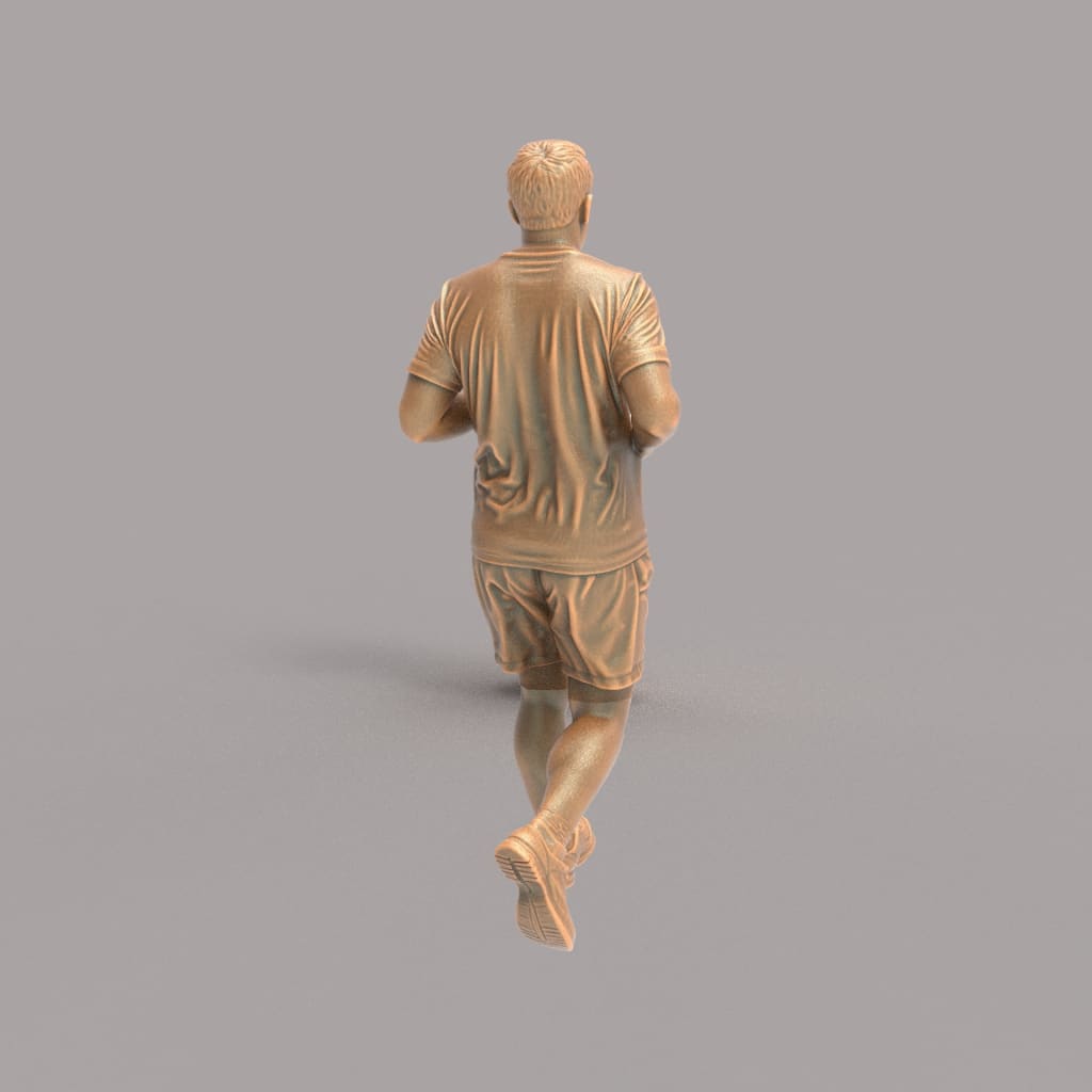 MM4204 Male Running Figure