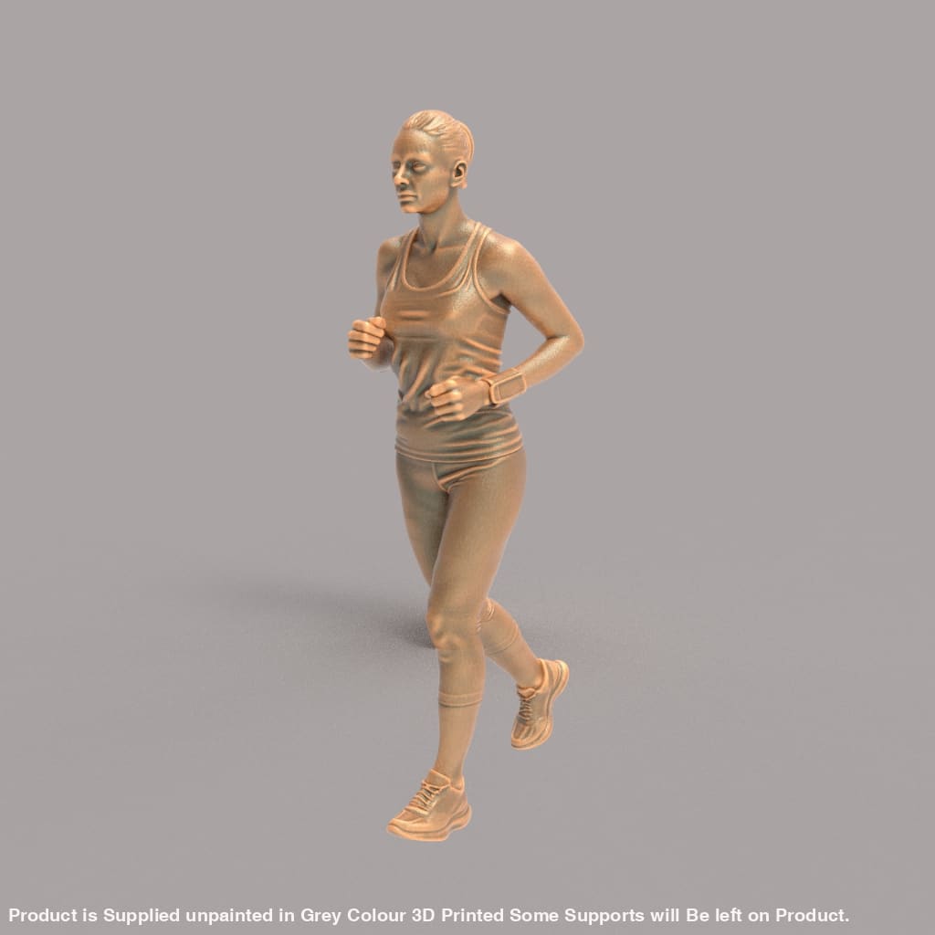 MM4205 Young Female Jogging - Running Figure