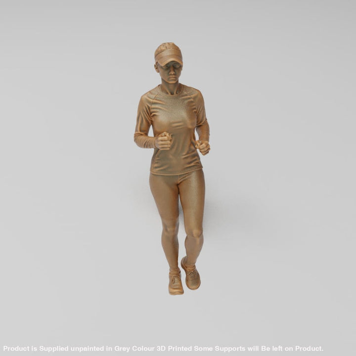 MM4210 Young Female Running Figure