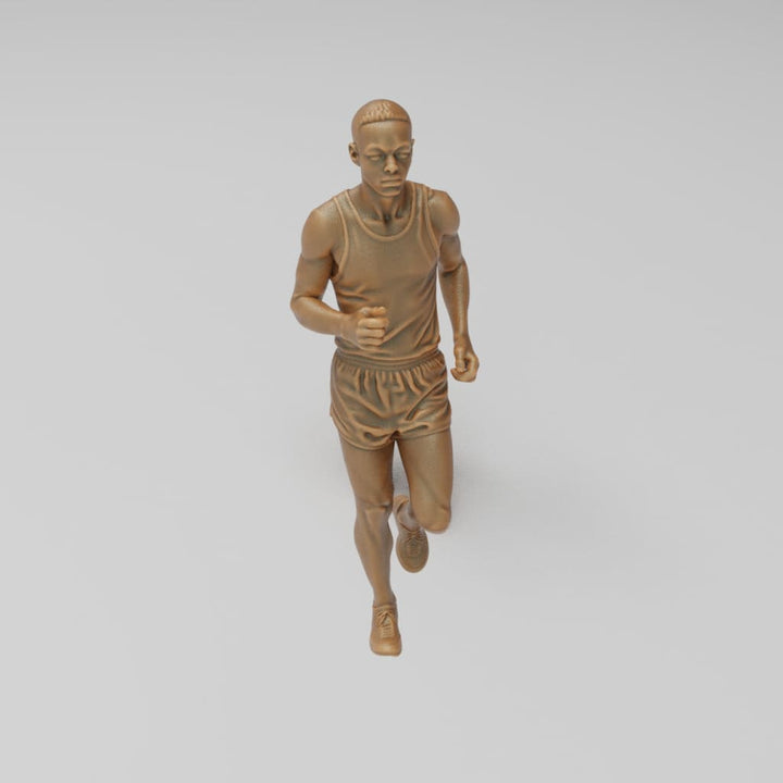 MM4212 Young Man Jogging Figure