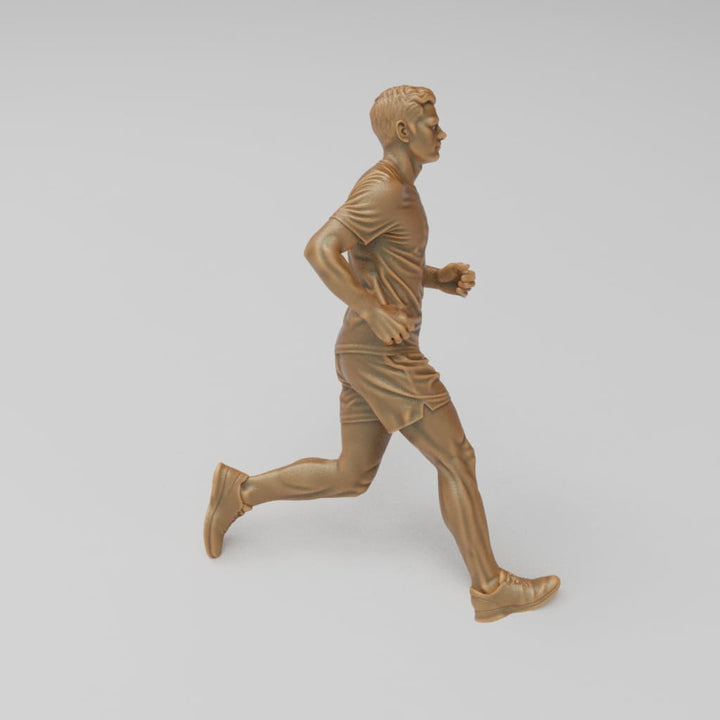 MM4213 Young Man Running Figure
