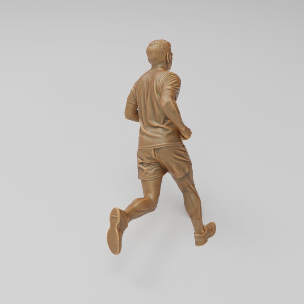 MM4213 Young Man Running Figure