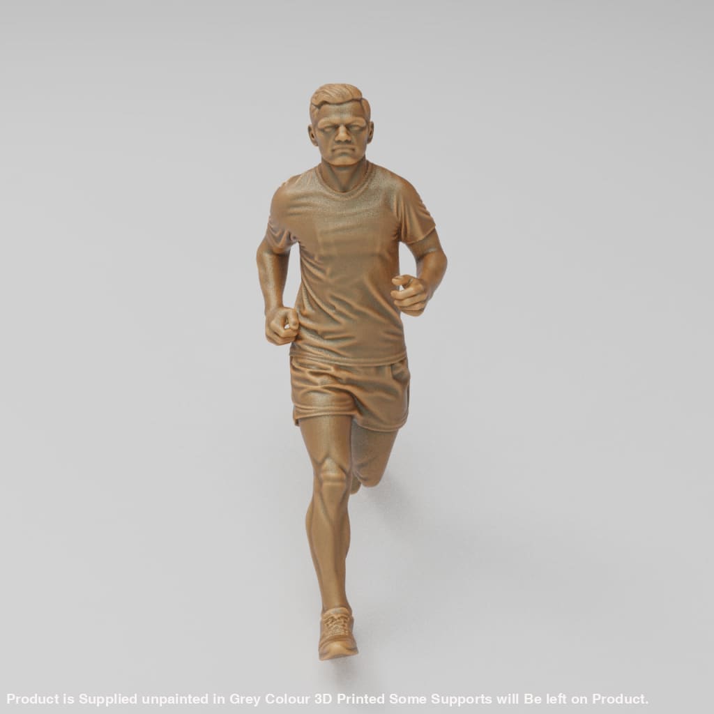 MM4213 Young Man Running Figure