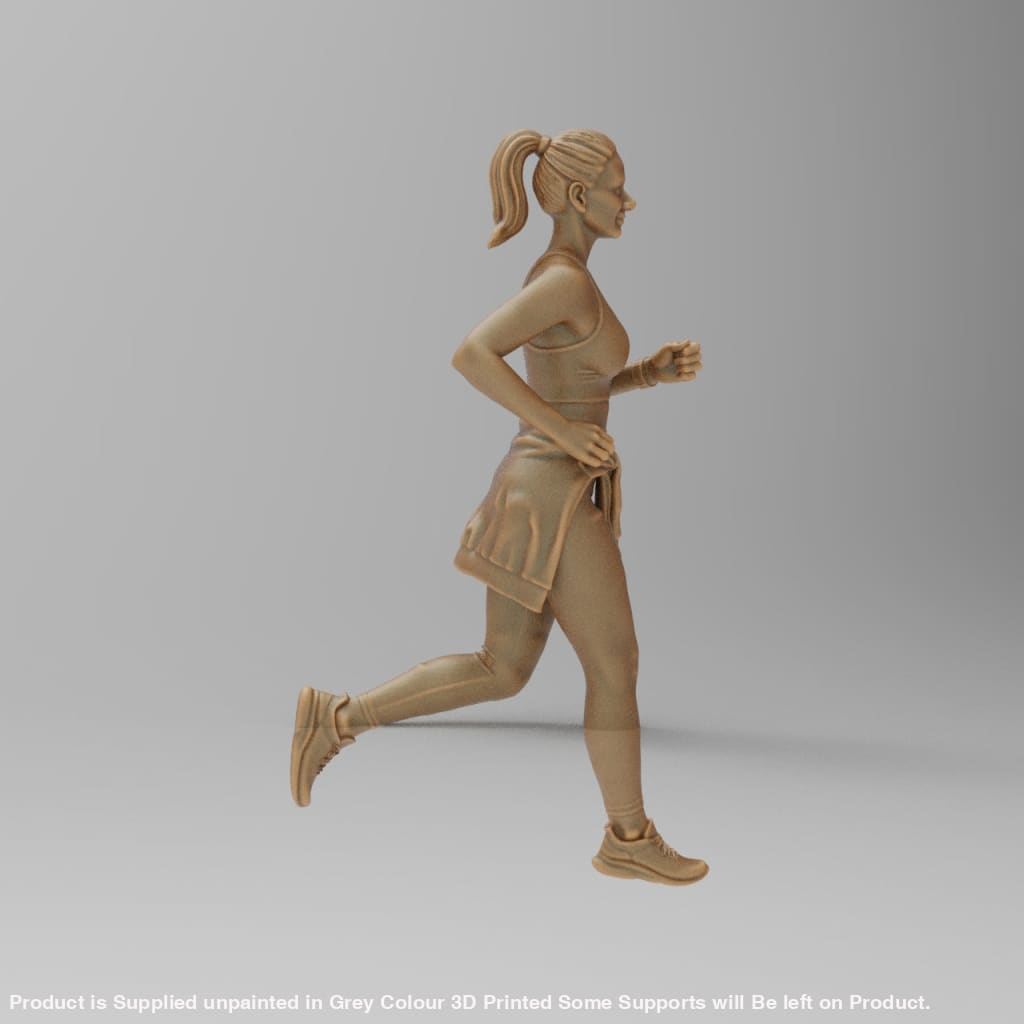MM4221 Lady running Figure