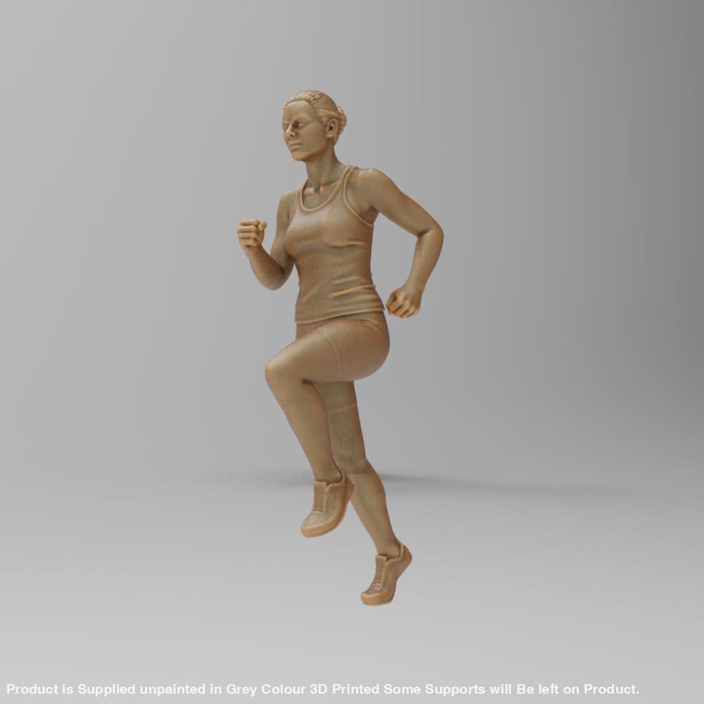 MM4222 Girl Running on the spot Figure