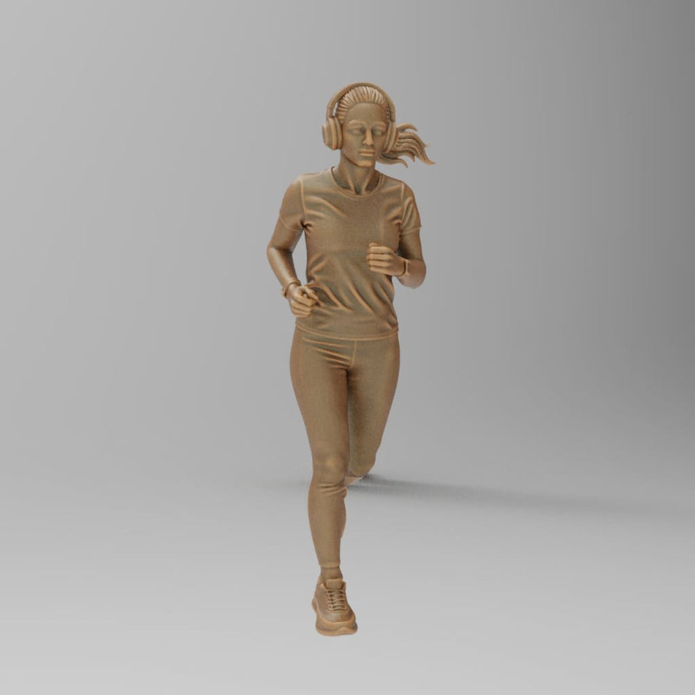 MM4223 Girl Running Figure