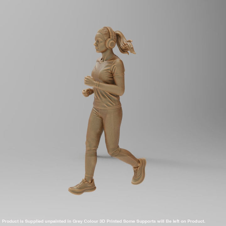 MM4223 Girl Running Figure