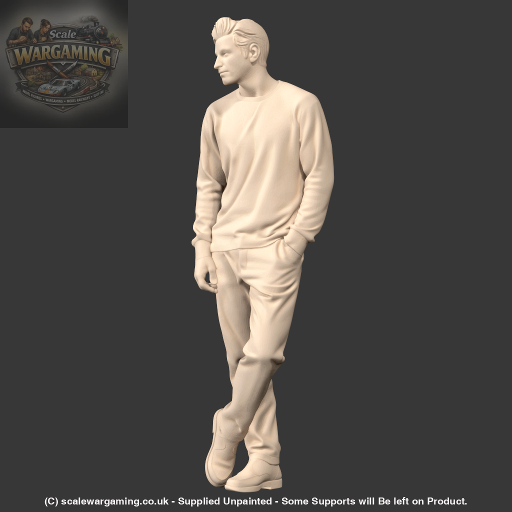 MM4234 Male Standing Legs Crossed - Figure