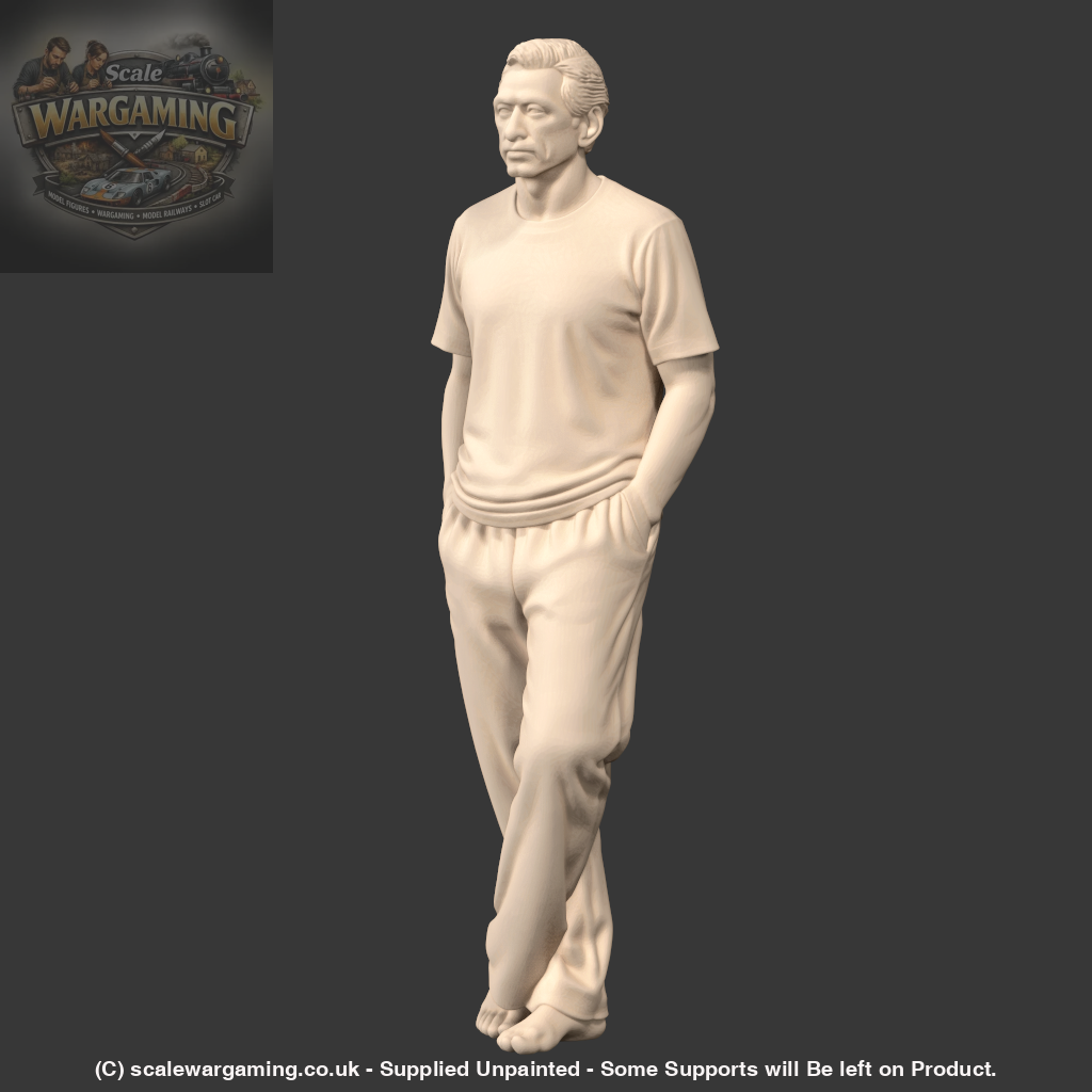MM4244 Older Male in PJ’s - Figure
