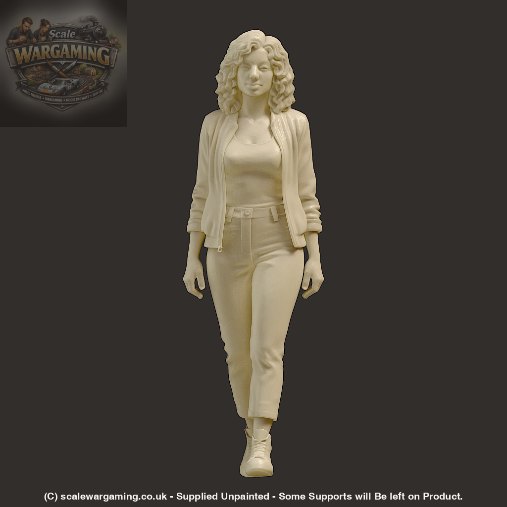 MM4265 Female out walking in Park - Figure