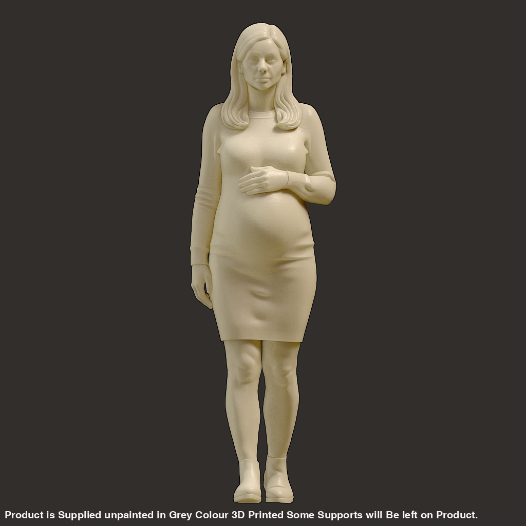 MM4272 Pregnant Female walking Figure