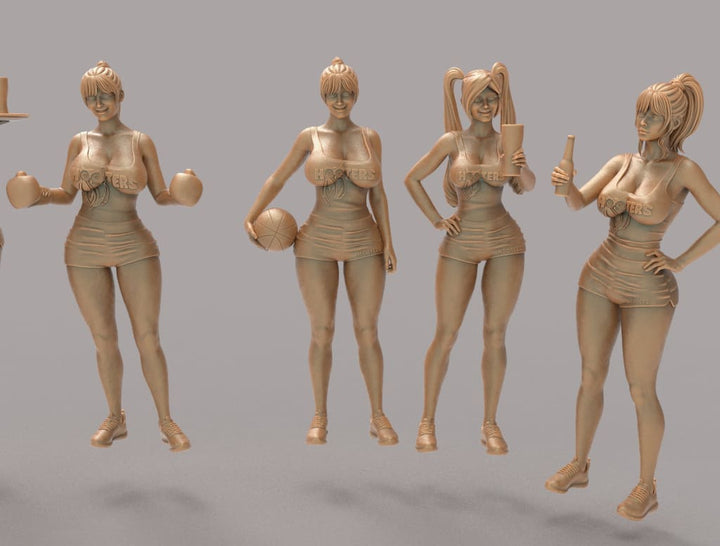 MM4282 Hooter Girls Figure