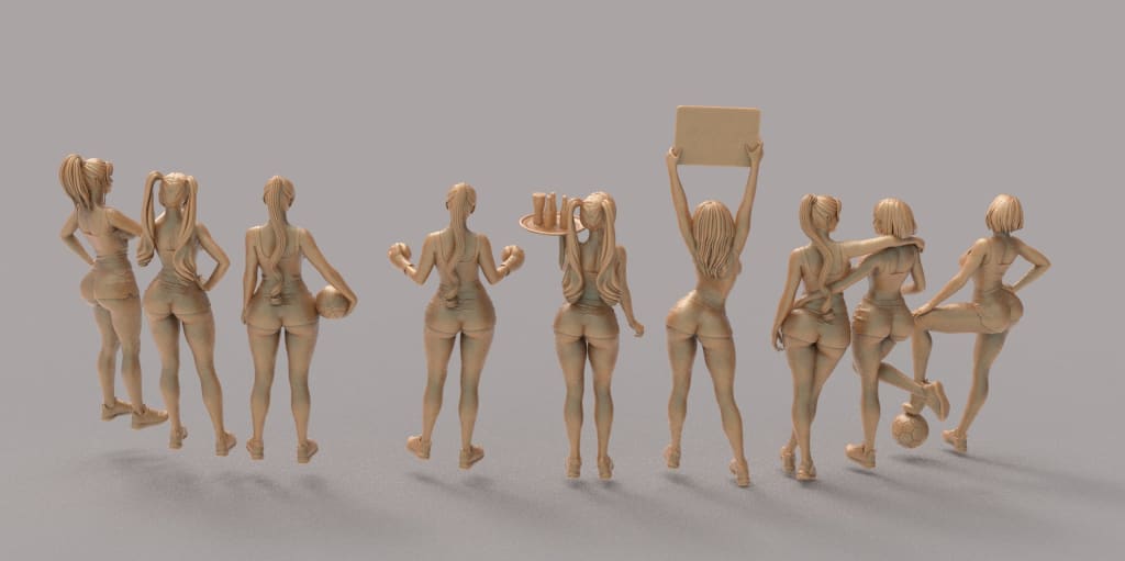 MM4282 Hooter Girls Figure