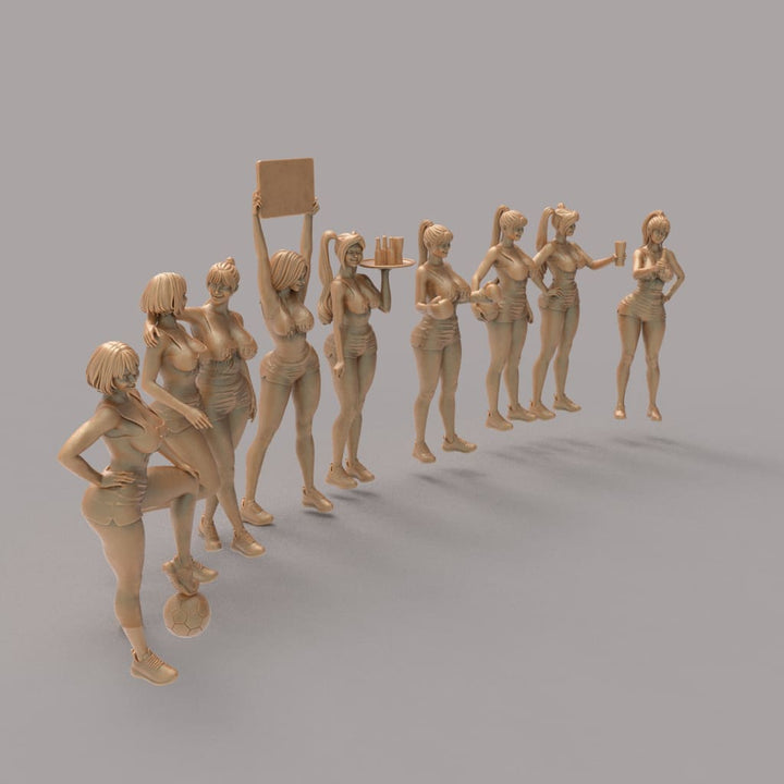 MM4282A Hooter Girls Multi Listing Figure