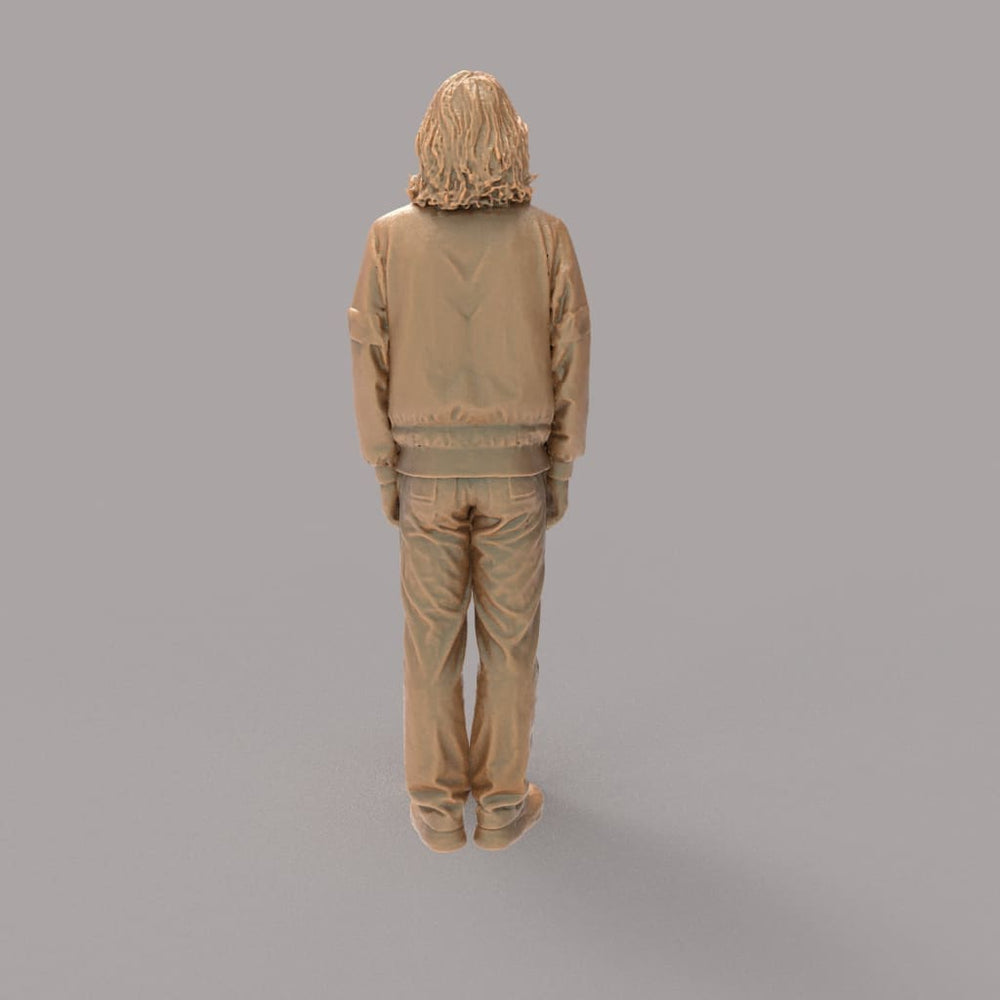 MM4285 Young Male with Goatee Beard Figure