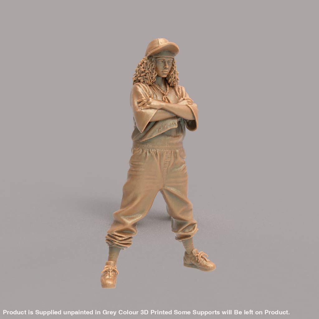 MM4295 Young Hip Hop Girl Figure