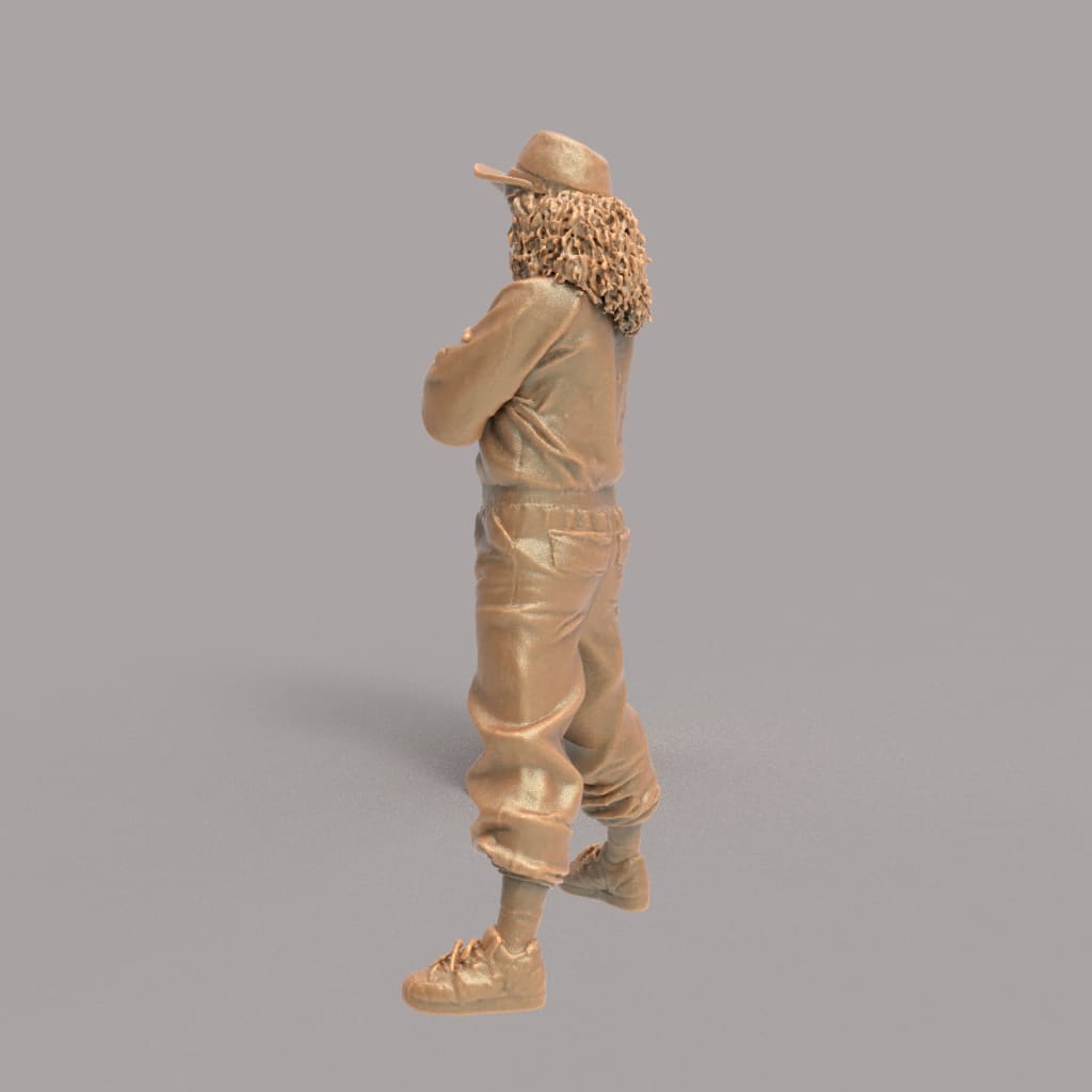 MM4295 Young Hip Hop Girl Figure