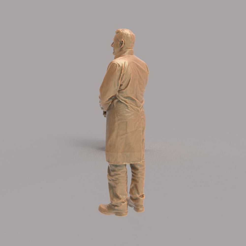 MM4296 Male Shopkeeper Figure