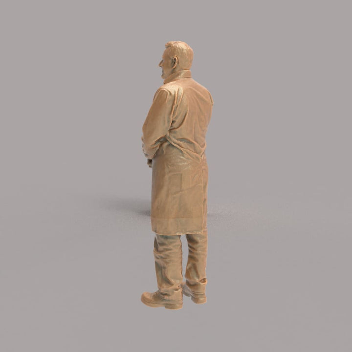 MM4296 Male Shopkeeper Figure