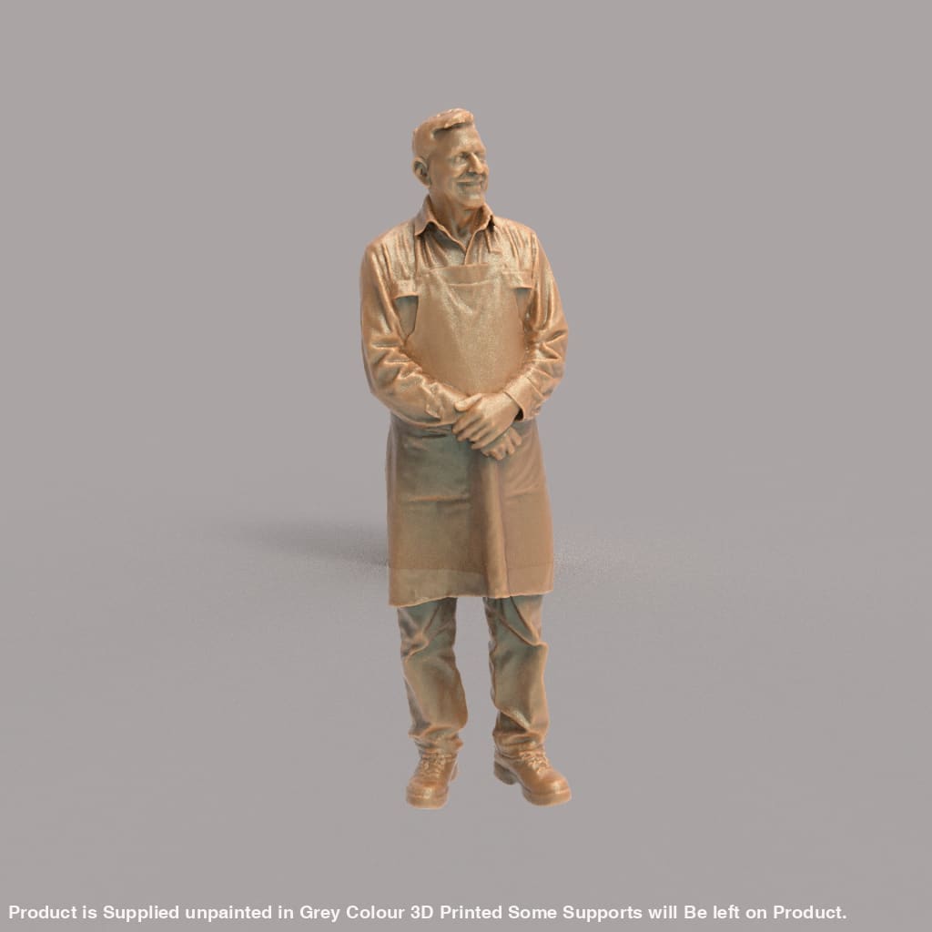 MM4296 Male Shopkeeper Figure