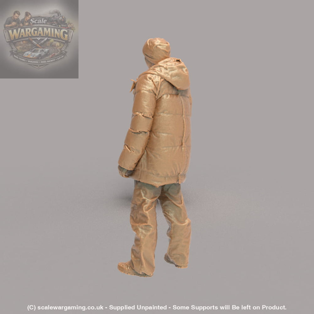MM4300 Male in Winter Jacket - Figure