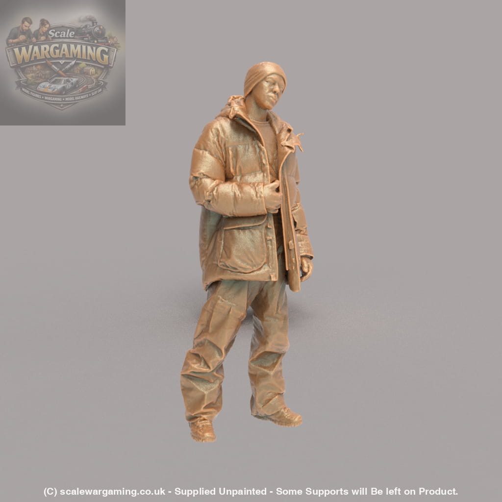 MM4300 Male in Winter Jacket - Figure