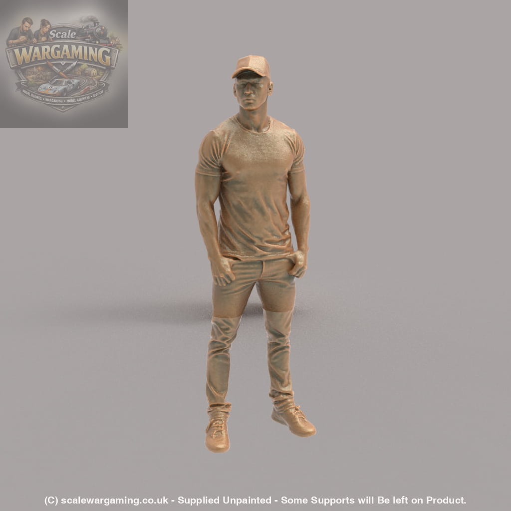 MM4307 Young Male wearing Tshirt - Figure