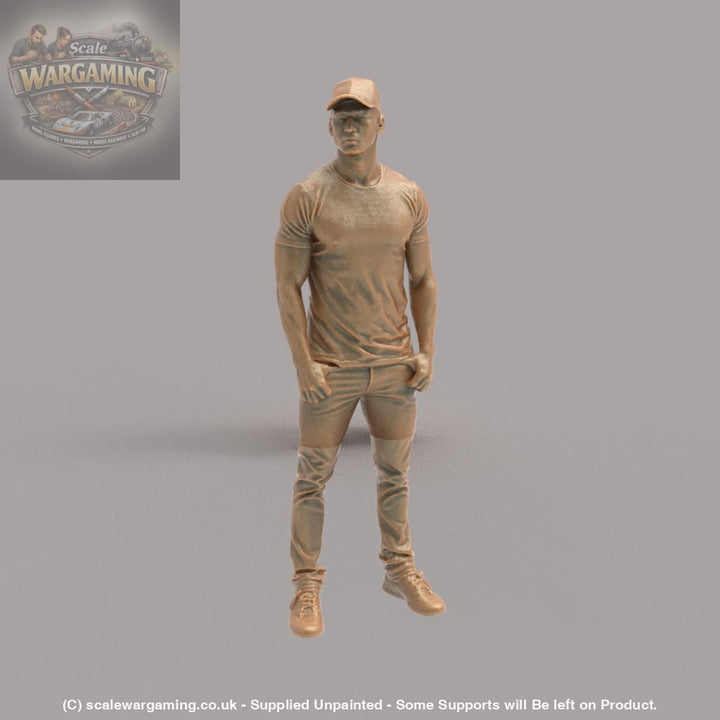 MM4307 Young Male wearing Tshirt - Figure
