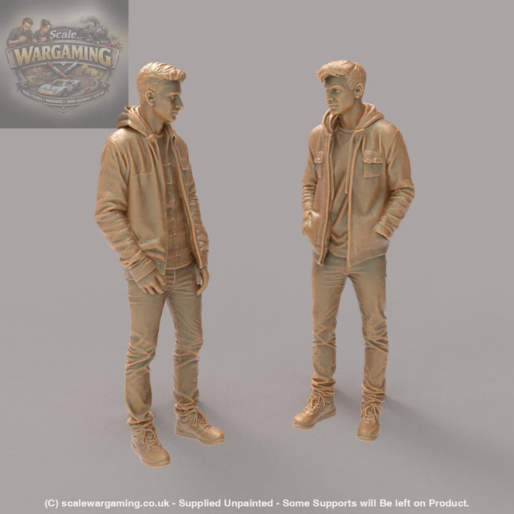 MM4311 2 Male Talking - Figure