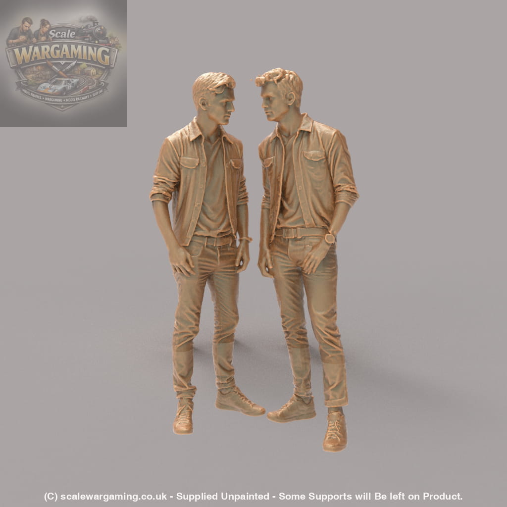 MM4313 Males Talking about Life - Figure
