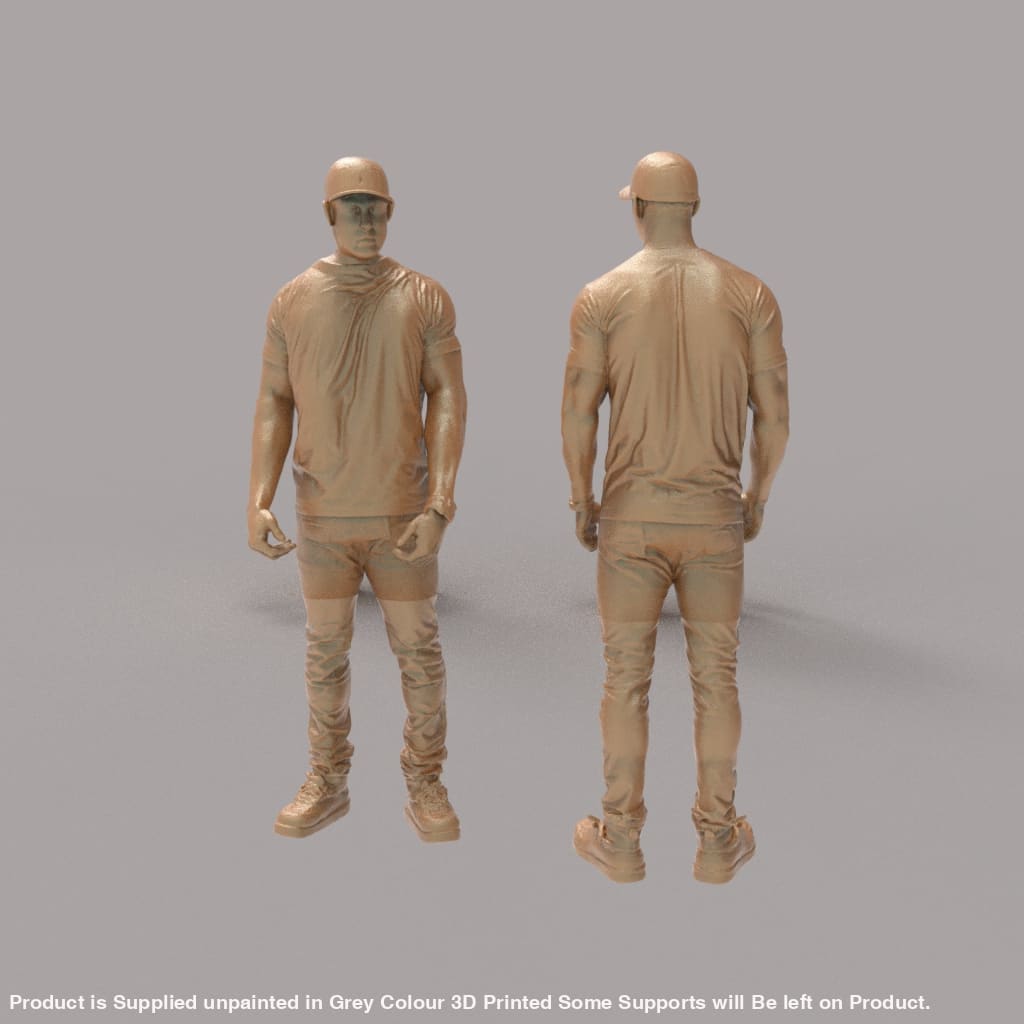 MM4327 2 Males Chatting Figure