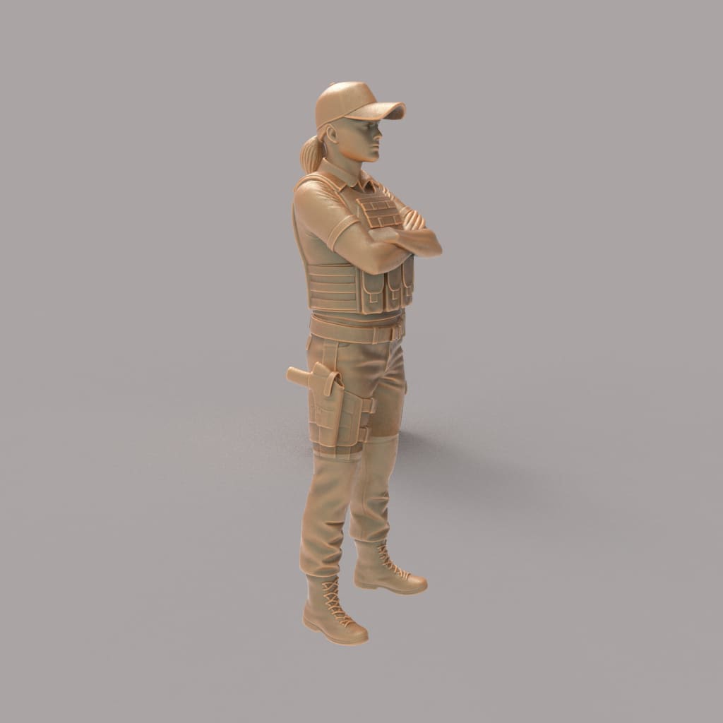 MM4330 Female Security Figure