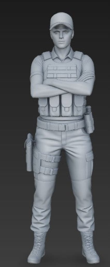 MM4330 Female Security Figure