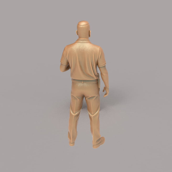 MM4331 Security Guard and Clip Board Figure