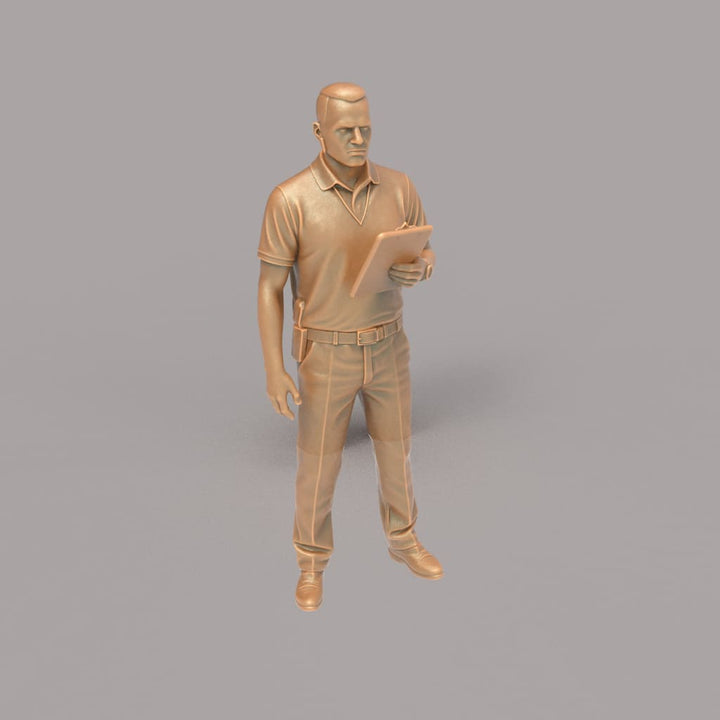 MM4331 Security Guard and Clip Board Figure