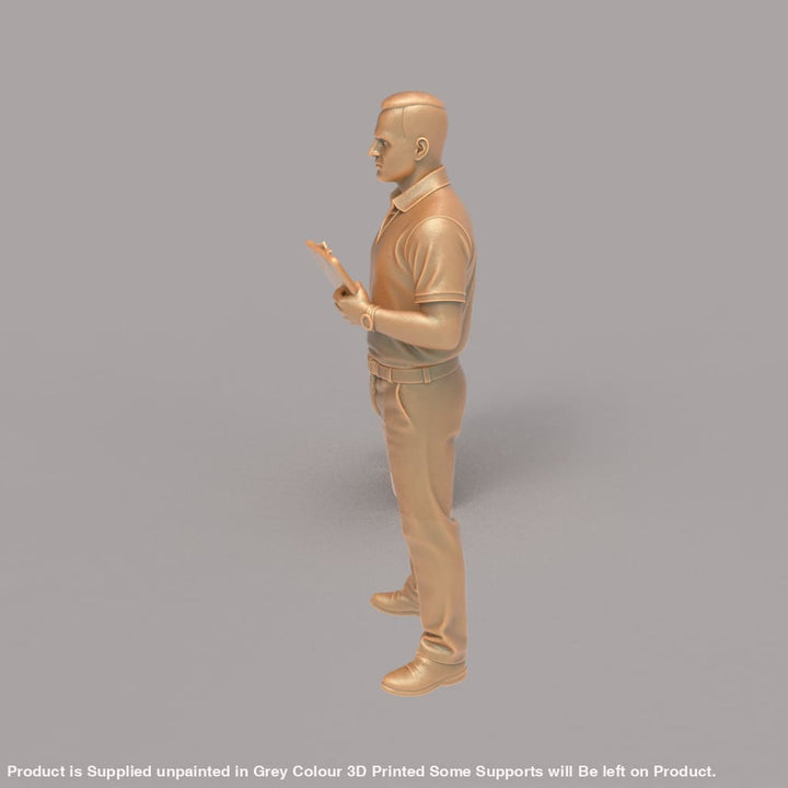 MM4331 Security Guard and Clip Board Figure