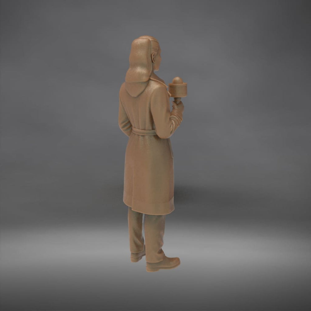 MM4340 TV News Team Female Reporter-4 Figure