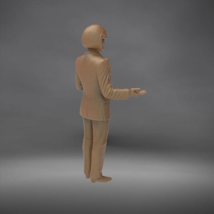 MM4341 TV News Team Female Reporter-5 Figure