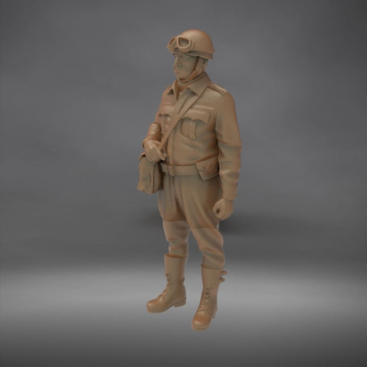 MM4359 WW2 Dispatch rider Figure