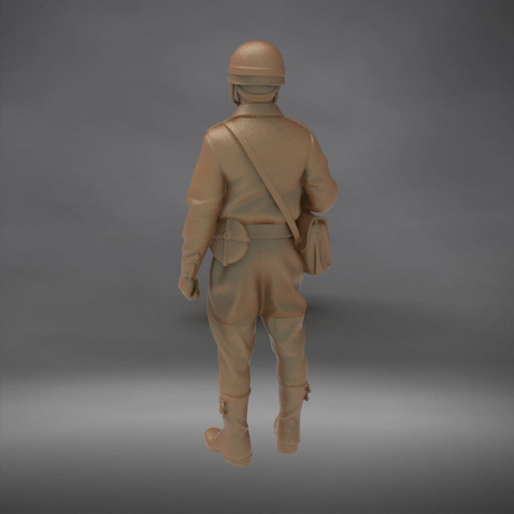 MM4359 WW2 Dispatch rider Figure
