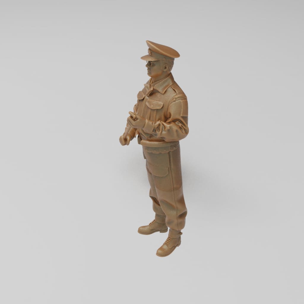 MM4363 Army Officer Figure