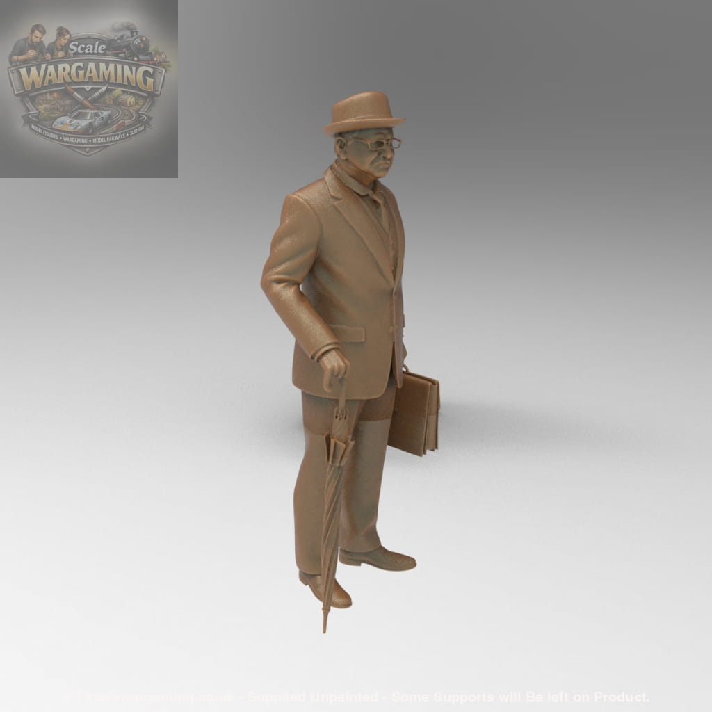 MM4367 Male in Bowler Hat Figure