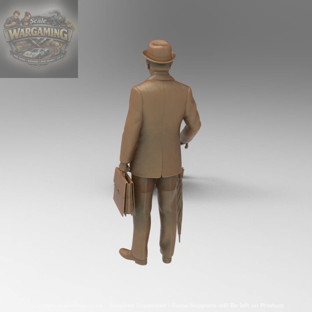 MM4367 Male in Bowler Hat Figure